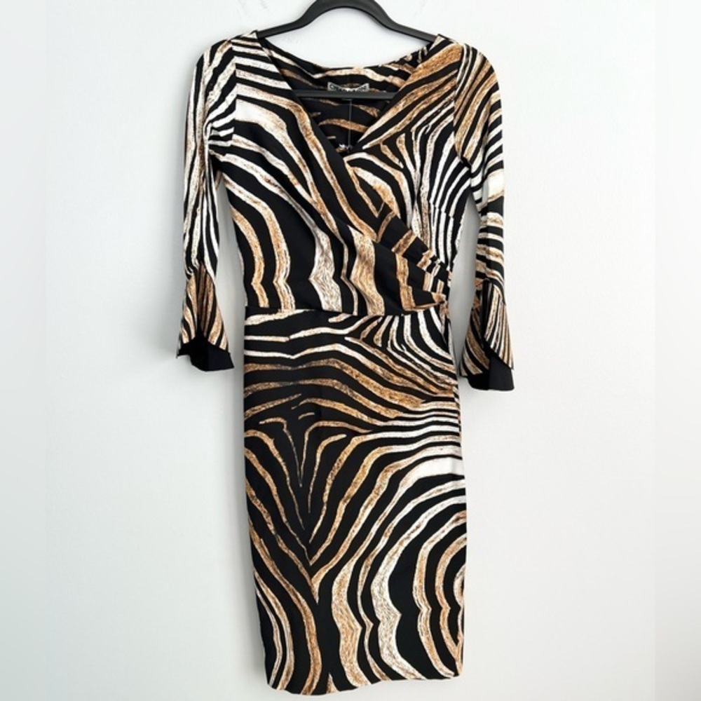 NWT! Chiara Boni Size 8 • Triana Dress in Tanzania Print $695.
